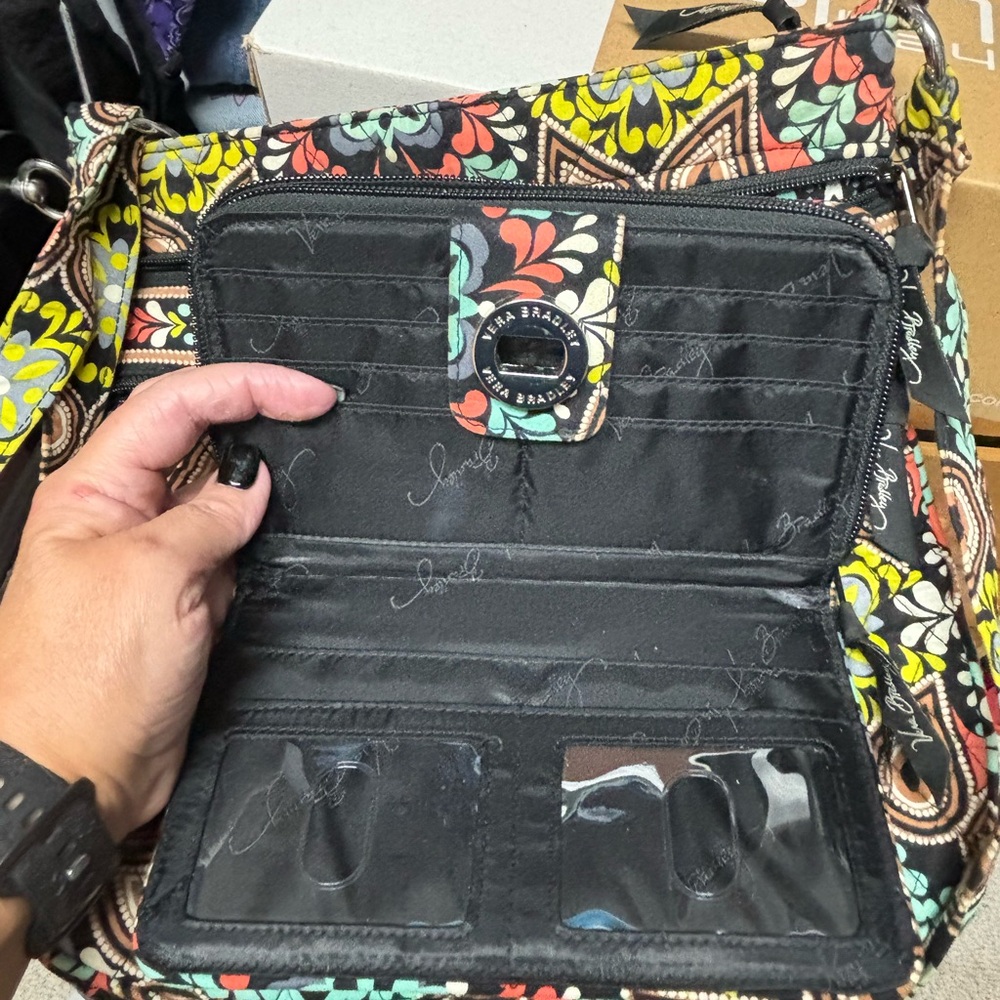VERA BRADLEY CROSSBODY & WALLET